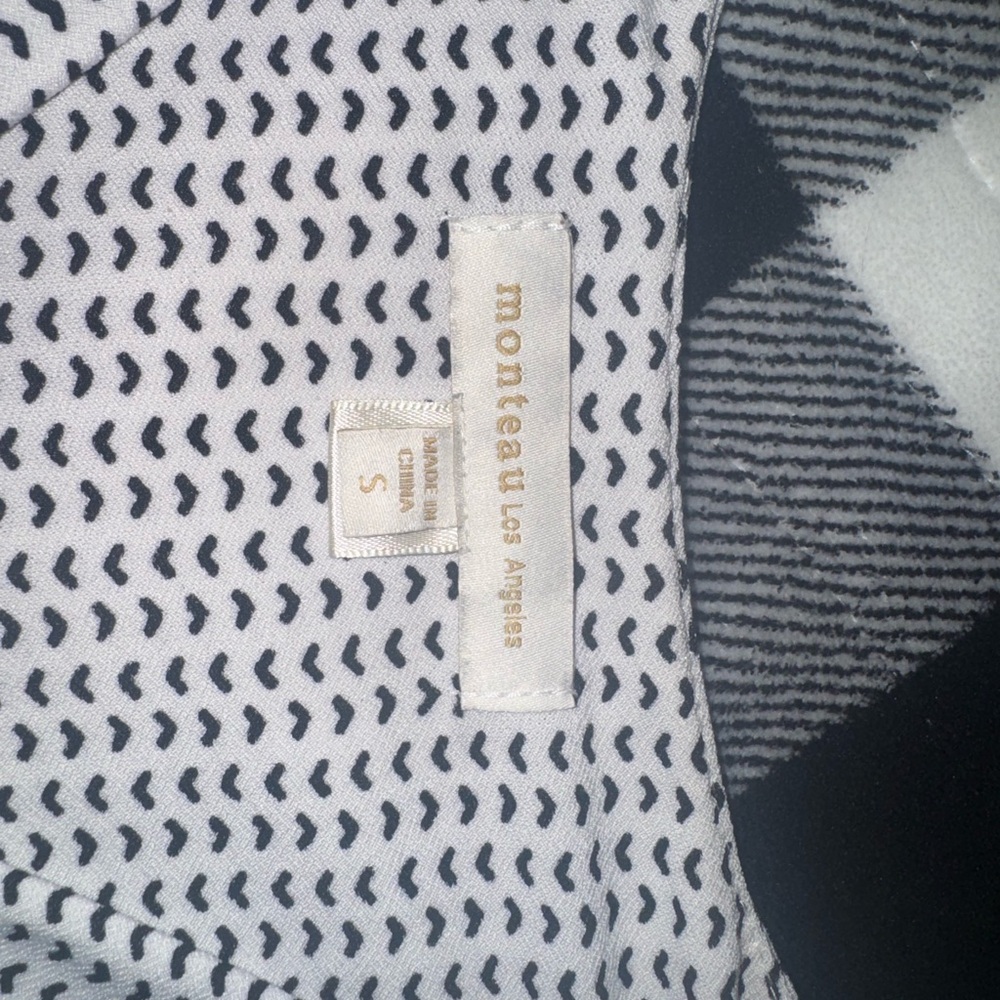 Black and White Heart Blouse